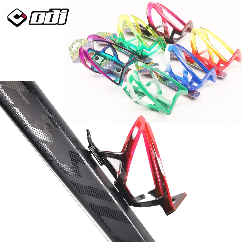 

Велосипедный держатель для бутылки ODI, Ультралегкая цветная Подставка для бутылок с водой для горных велосипедов и дорог