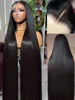 250 Density 30 40 Inch Bone Straight 13x6 HD Lace Frontal Wig Black Human Hair 13x4 Lace Front Wigs 5x5 Glueless Closure Wear Go 5