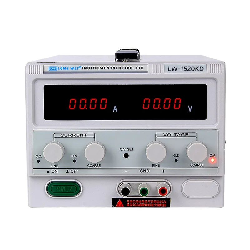 

Longwei LW-1530KD 15V 30A Высокая надежность заводская цена внешняя стандартная Электроника лабораторный высоковольтный цифровой источник питания постоянного тока