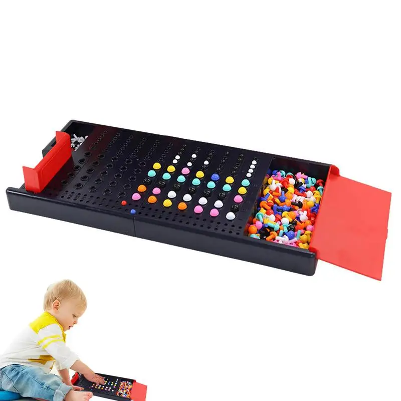 

Детская настольная игра с секретным кодом, головоломка для мозга, игра стремянная, развивающая настольная игра с несколькими комбинациями кодов для улучшения