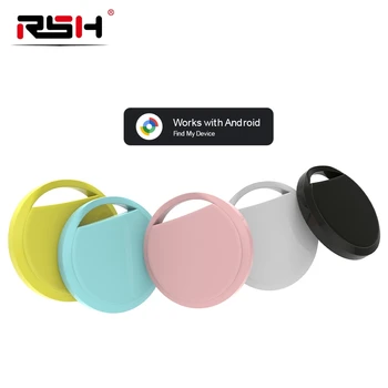 RSH Smart Tag per Android Funziona con Google Trova l'app Hub Bluetooth Global Anti-loss Tracker Animali Cat Dog Animal Finder per Xiaomi