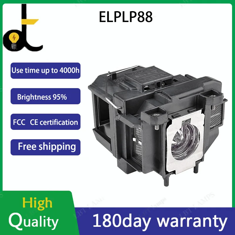 

95% Brightness for ELPLP88 V13H010L88 for EPSON Powerlite S27 EB-S04 EB-945H EB-955WH EB-965H EB-98H EB-S31 Projectors