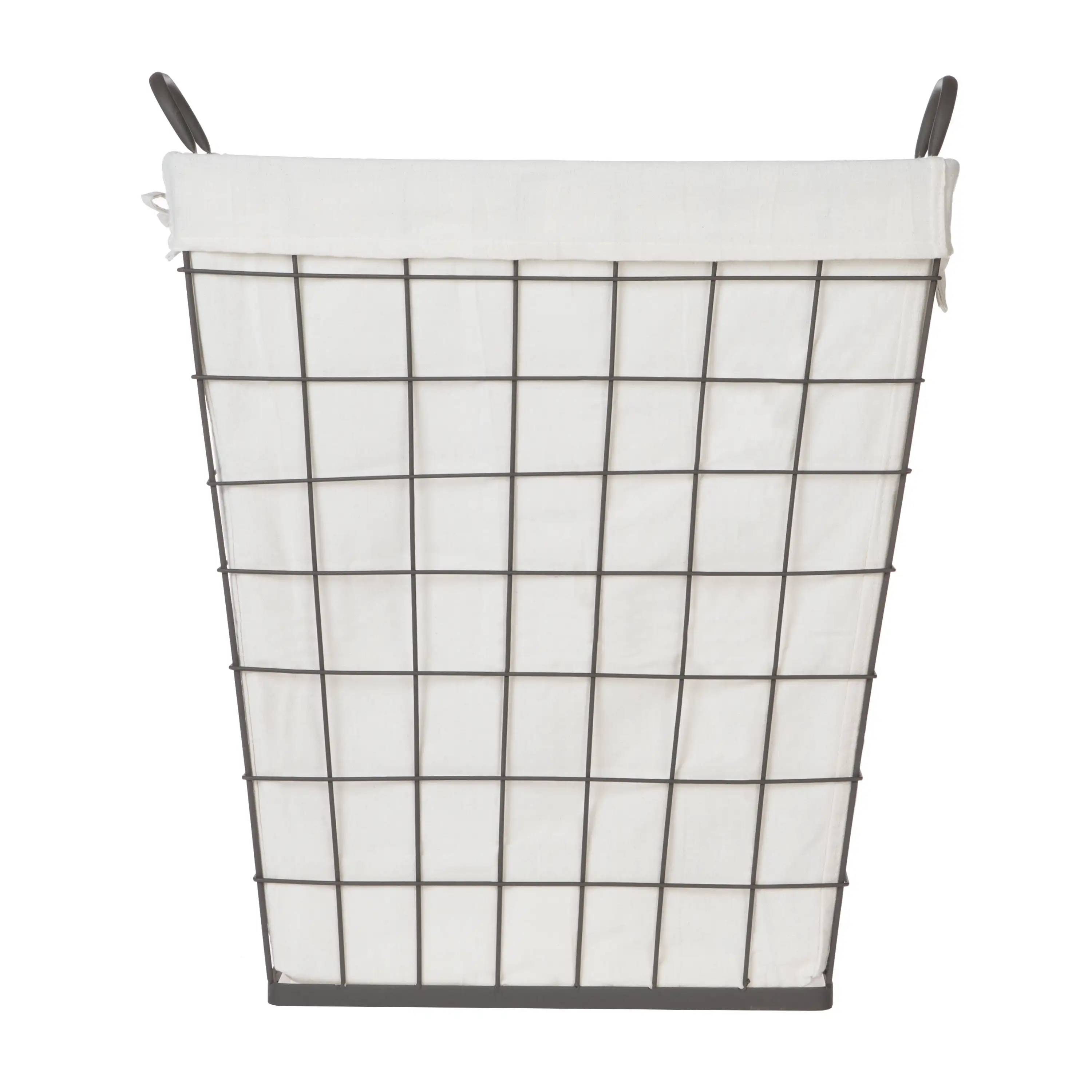 

Heavy-Gauge Wire Laundry Basket, Dark Zinc, 20 in x 15 in x 25 in