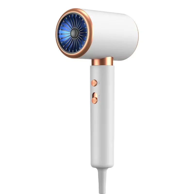 Asciugacapelli, flusso d'aria a turbina elettrica ad alta velocità, bassa rumorosità, temperatura costante e asciugatura rapida, adatto per la casa_voghion.com