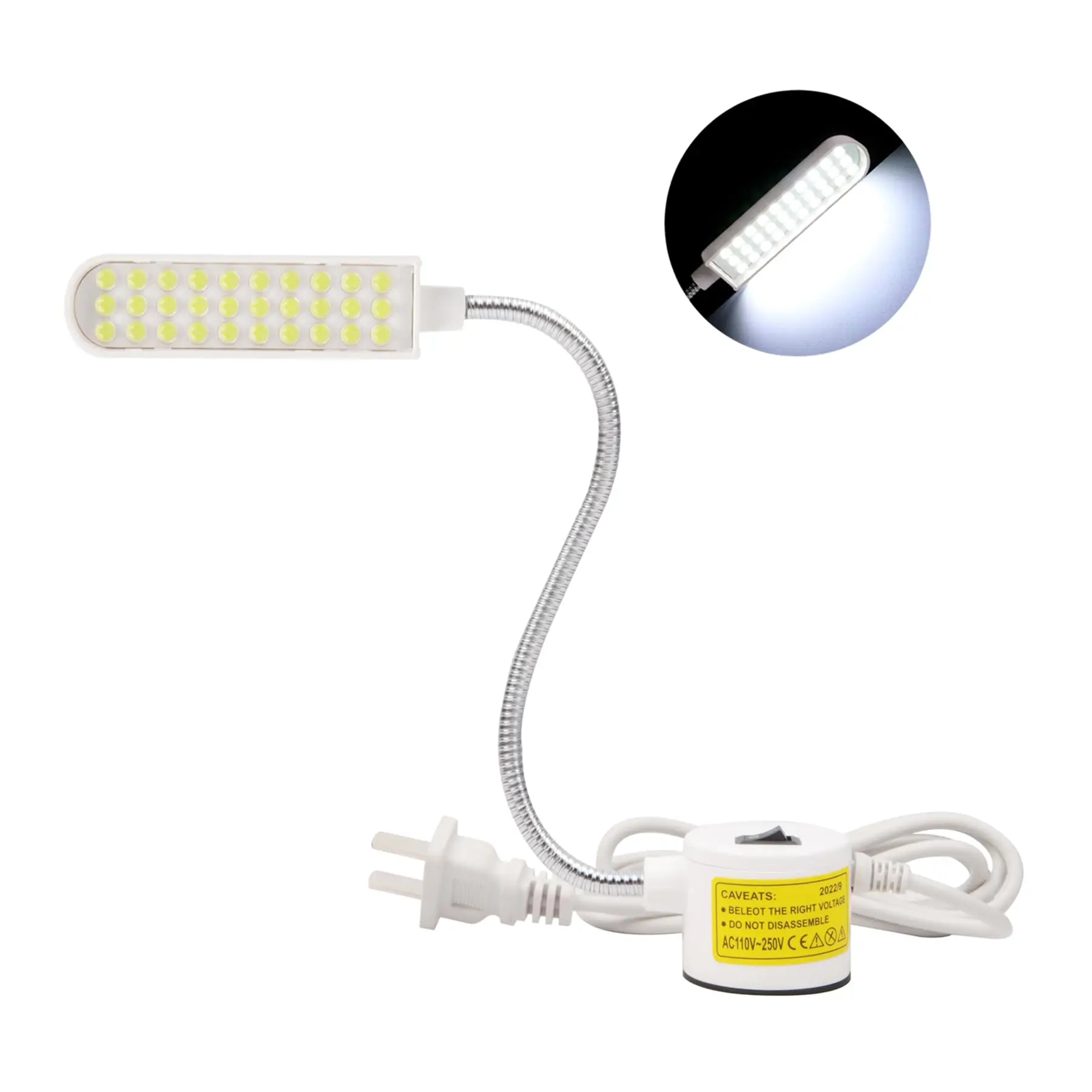 ตัวเลือกสินค้า LED Portable Work Lamp แสงสว่างยืดหยุ่นสำหรับงานเย็บ