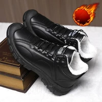 Winter Waterproof Leather Snow Boots for Men 5