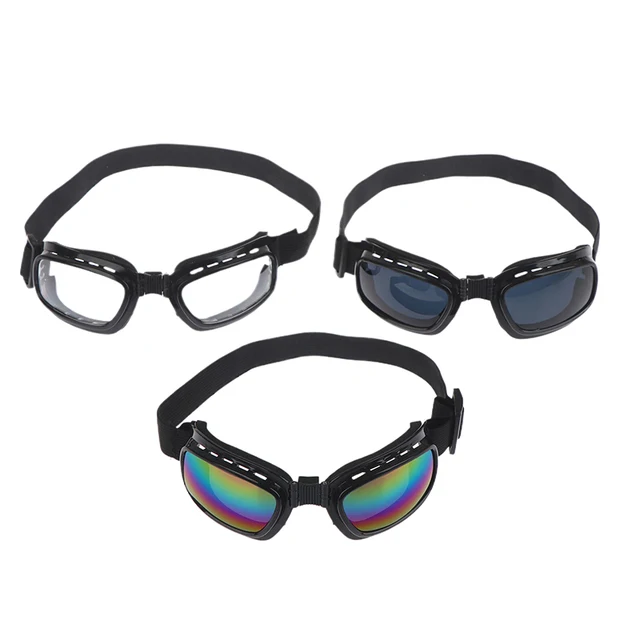 Safety Goggles Motorcycle Glasses Folding Glasses Anti Fog Windproof Sandproof Ski Goggles Off Road Racing Cycling Eyewear 5