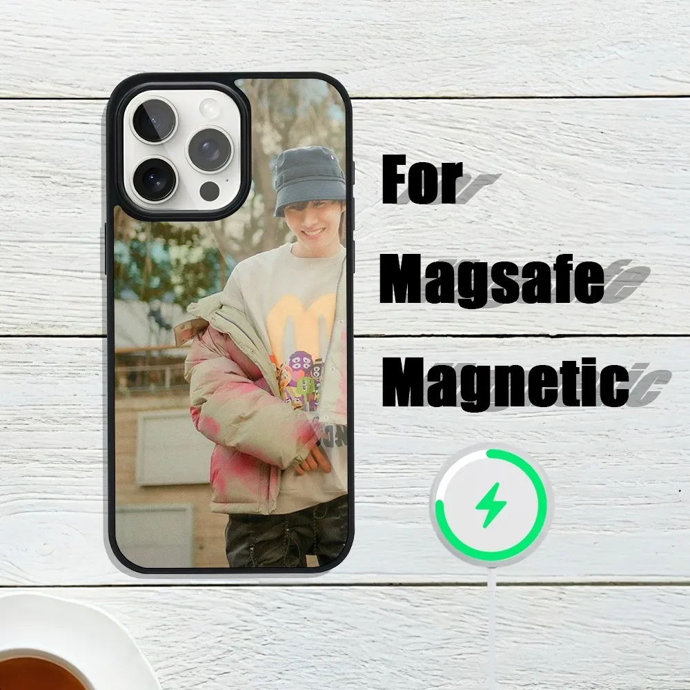 Singer j-hope Hope on the Street Phone Case For iphone 13 Plus 12 14 Mini 11 Max 15 Pro Magsafe Magnetic Wireless Charging Shell 6
