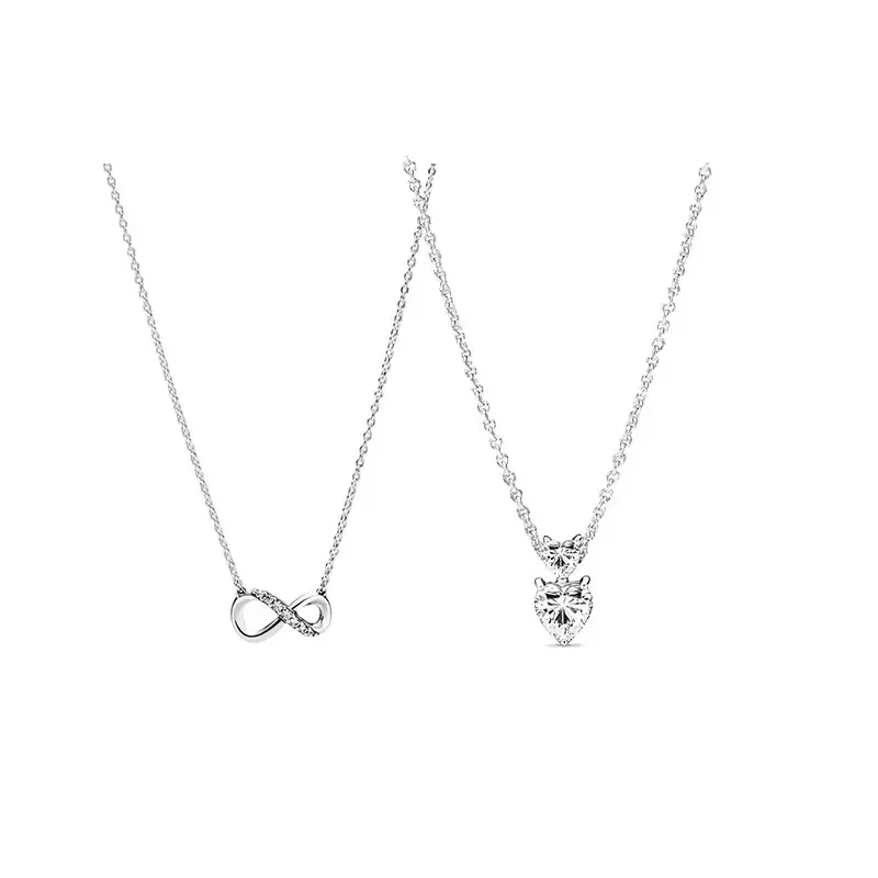 

Женский чокер с кулоном, из серебра 925 пробы