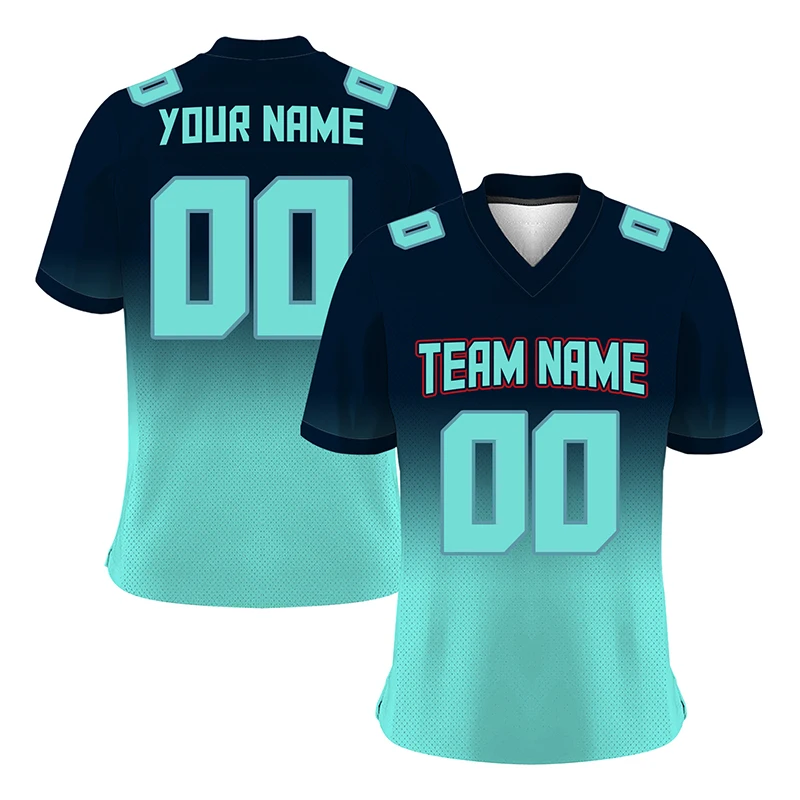 Camisas de futebol americano feminino 2022 2023 camisa de rugby gaa  personalizado super cidade jogo malha t-shirts da equipe de futebol -  AliExpress