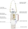 12PCS Accessories for Stanley Cup 30oz 40oz Tumbler Water Bottle Handle Strap Straw Toppers Keychain Charms Silicone Cup Boot 3