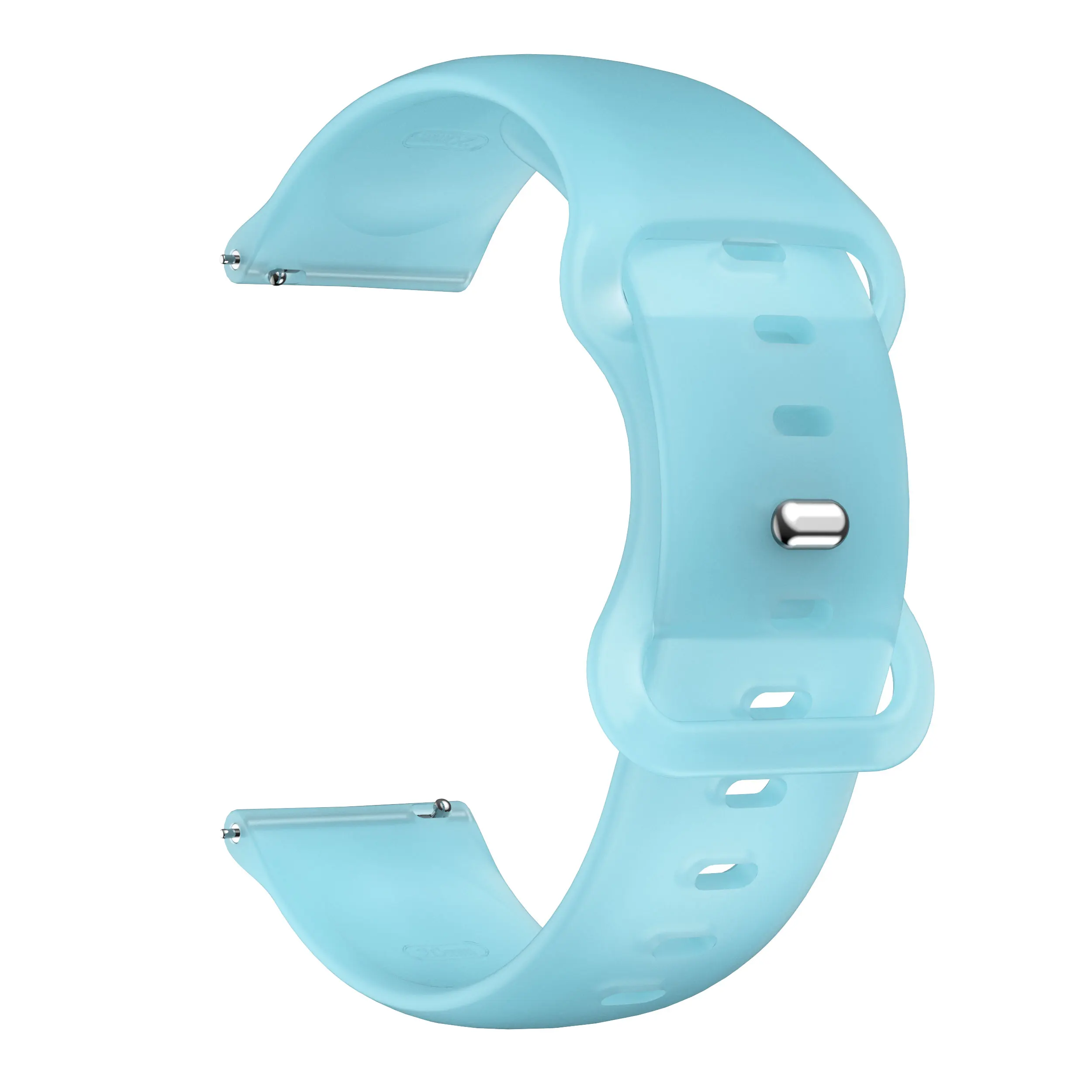 Luminous Glow Silicone Sport Wristband Bracelet, 20mm Strap