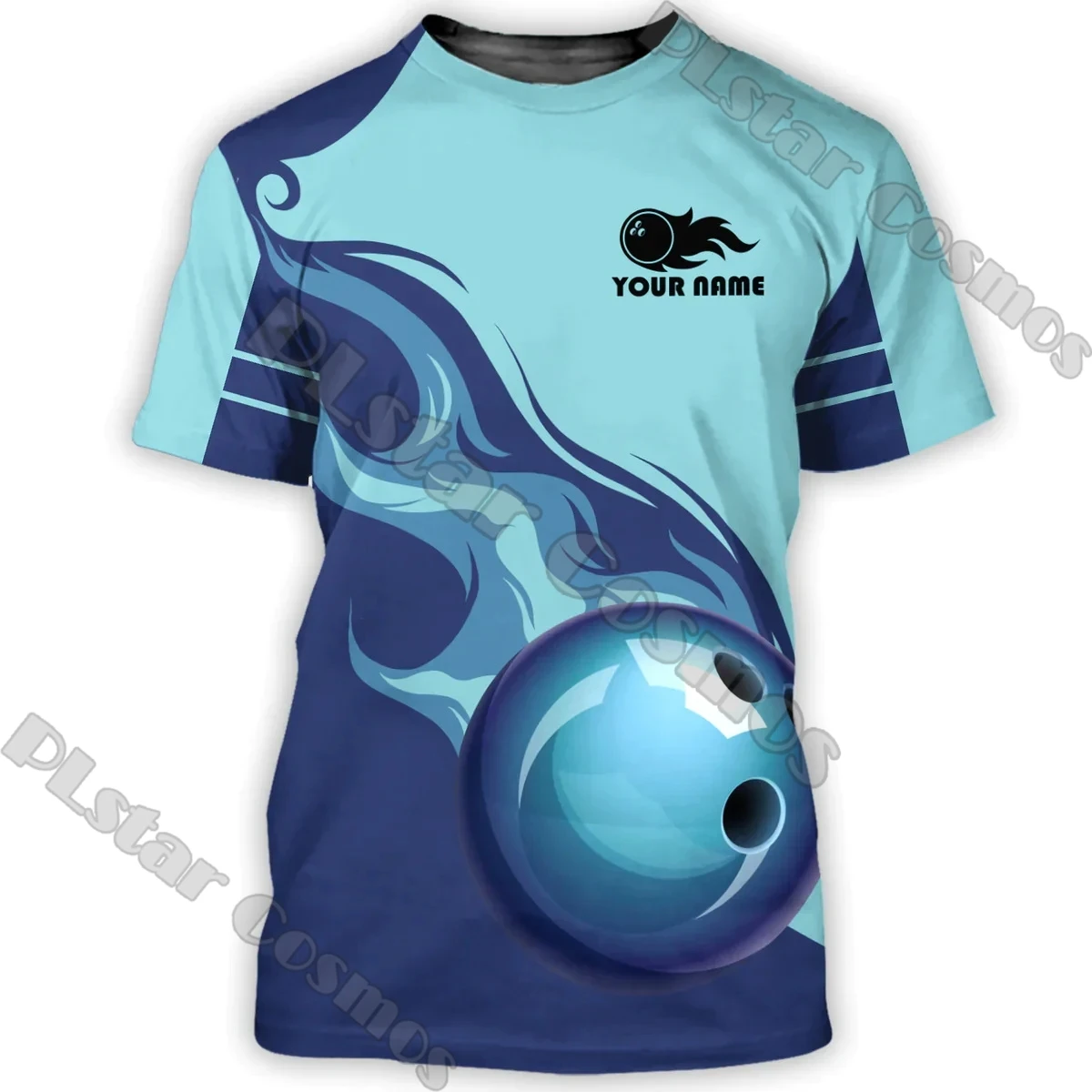 Sommer Neueste Mens t shirt Personalisierte Name Bowling Team 3D Volle Gedruckt Unisex Casual T-shirt Geschenk Für Bowling Liebhaber DW206 – Detail 19