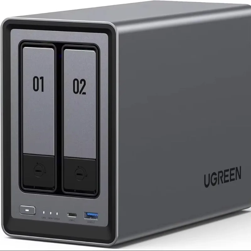 UGREEN NASync DXP2800 2-Bay Desktop NAS, N100 Quad-core CPU
