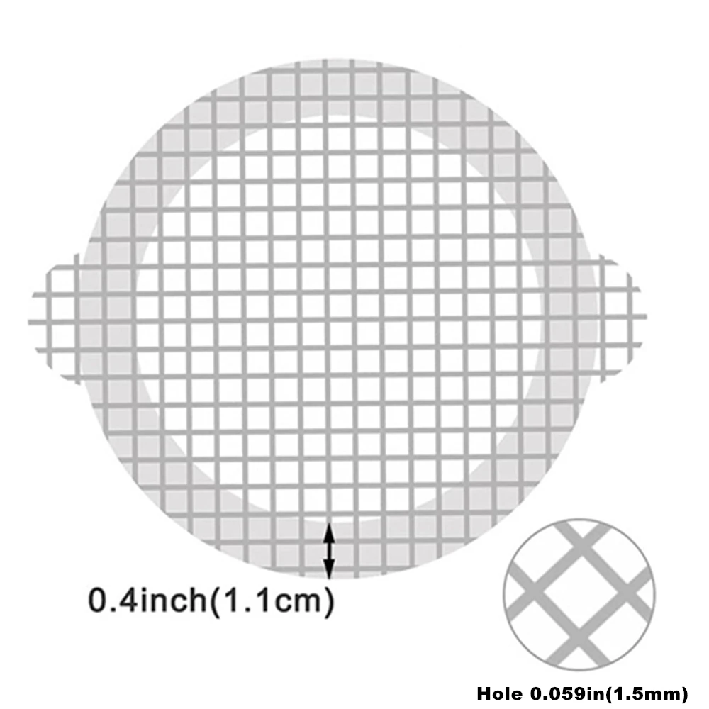 XURJUMI Set Filtri Per Scarico Cucina E Doccia – 2 Griglie In Acciaio Inox + 10 Filtri Monouso, Diametro 7,5 Cm, Antiodore E Antiotura, Per Lavandini E Scarichi Universali