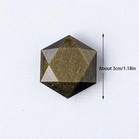 1pc Natural Stone Hexagram star Pendant Necklace Ornament Decorative Chakra Home Decoration 2