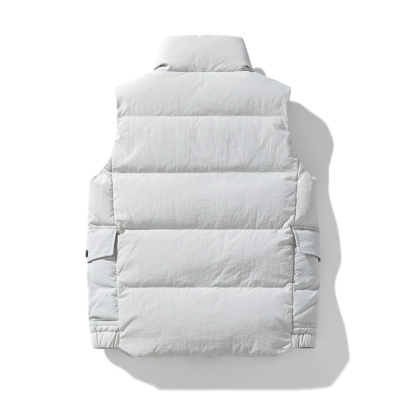 Lightweight Thick Sleeveless Coat Winter Warm Padded Waistcoat Male Clothe High Quality Duck Down Jacket Men Causal Fashion Vest
