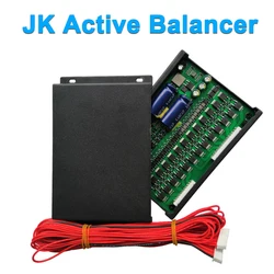 Active 2S-24S JK Smart Balancer with High Balancing Current 1A 2A Li-ion Lifepo4 Equalize with Bluetooth
