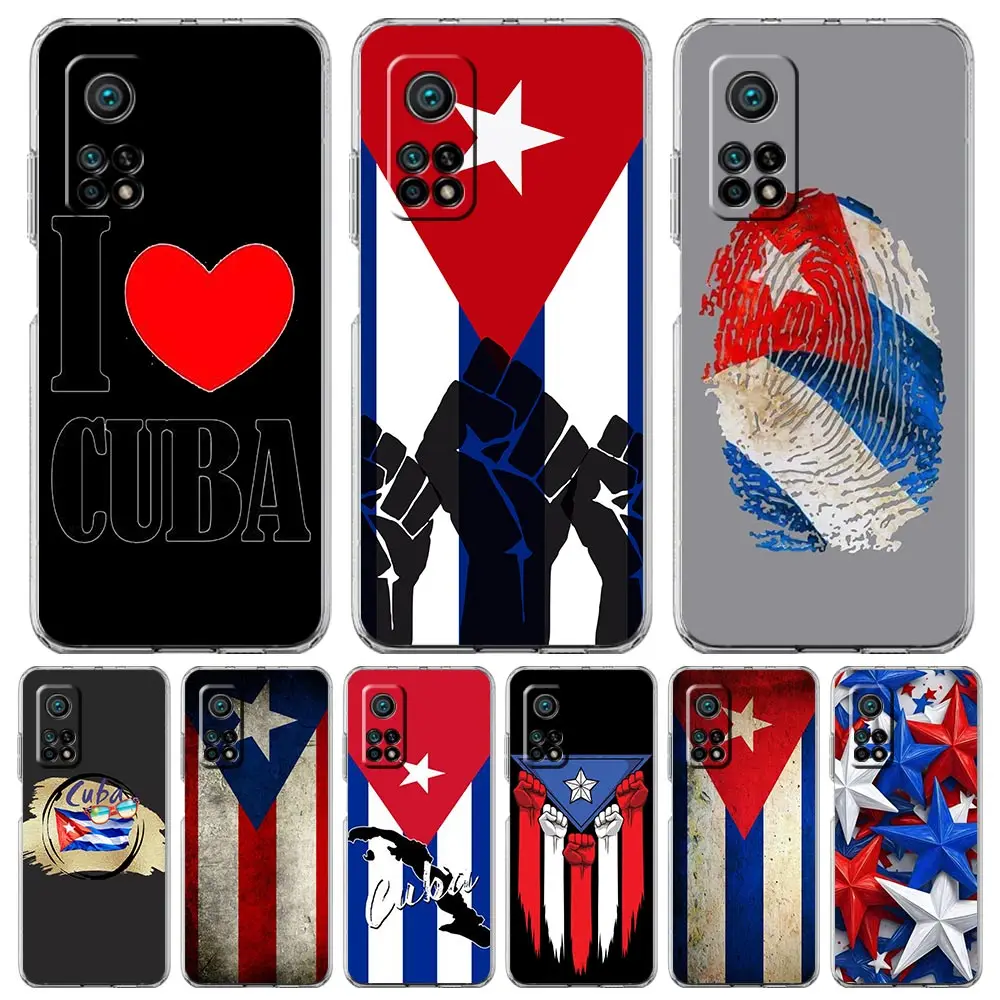 Cuba Flag Art Clear Phone Case for Xiaomi 12 Pro (B1)