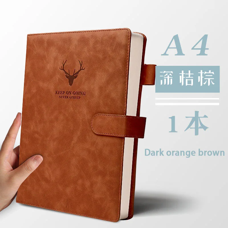 Dark orange brown A4