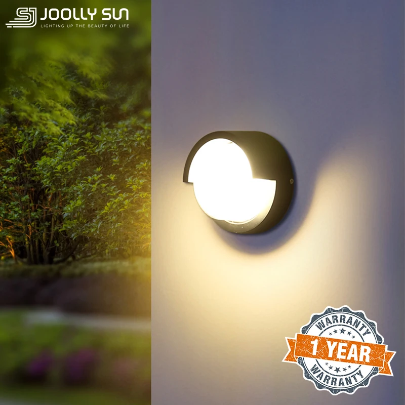 

Outdoor Wall Light Waterproof LED Porch Light Wall Sconce Modern Balcony Lights Doorway Lighting Aluminium Lamp For Gate Side