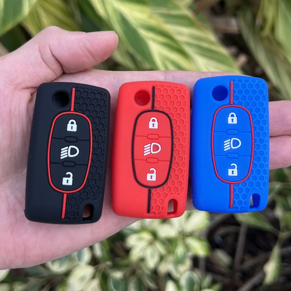 Premium Silicone Car Key Cover - Soft Remote Protector Sleeve