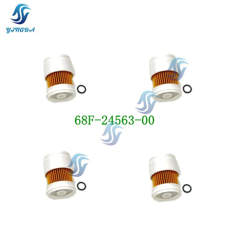 68F-24563 FUEL FILTER For Marine Outboard Motor YAMAHA 68F-24563-10-00 150-300 HP OUTBOARD Sie 18-7955 68F-24563-00 Boat Engine