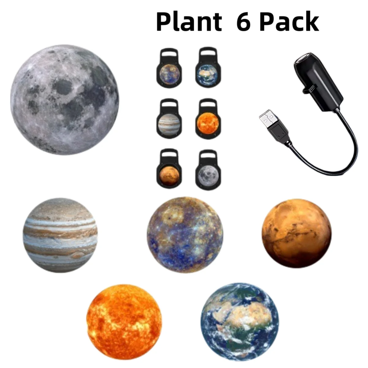 USB Plug in Projection Night Lamp Galaxy Starry Sky Theme Replacement Light Ceiling Decoration Projection Lamp for Home Bedroom