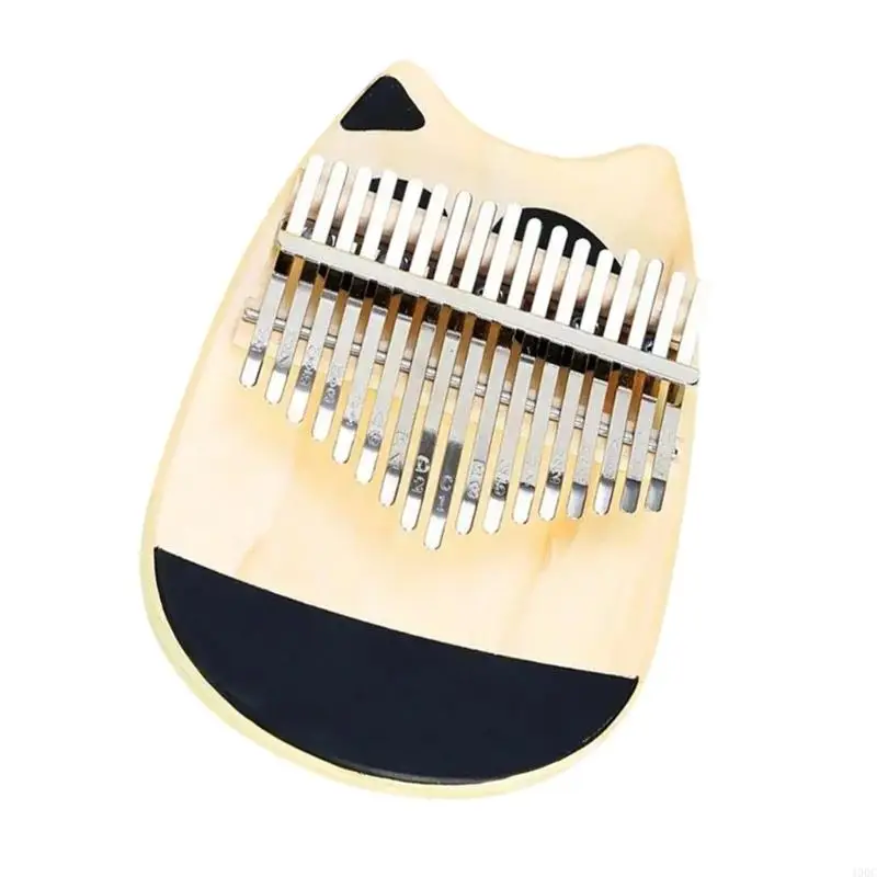 Kids Adults Kalimba 17 Key Thumb Piano Finger Marimba Instrument for Music Lover 400C