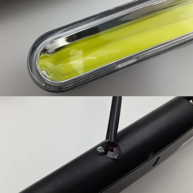 2Pcs/Set Car COB Led Daytime Running Light Universal DRL Waterproof Fog Lamp High-brightness Auto Daylights Accessories detail image 3