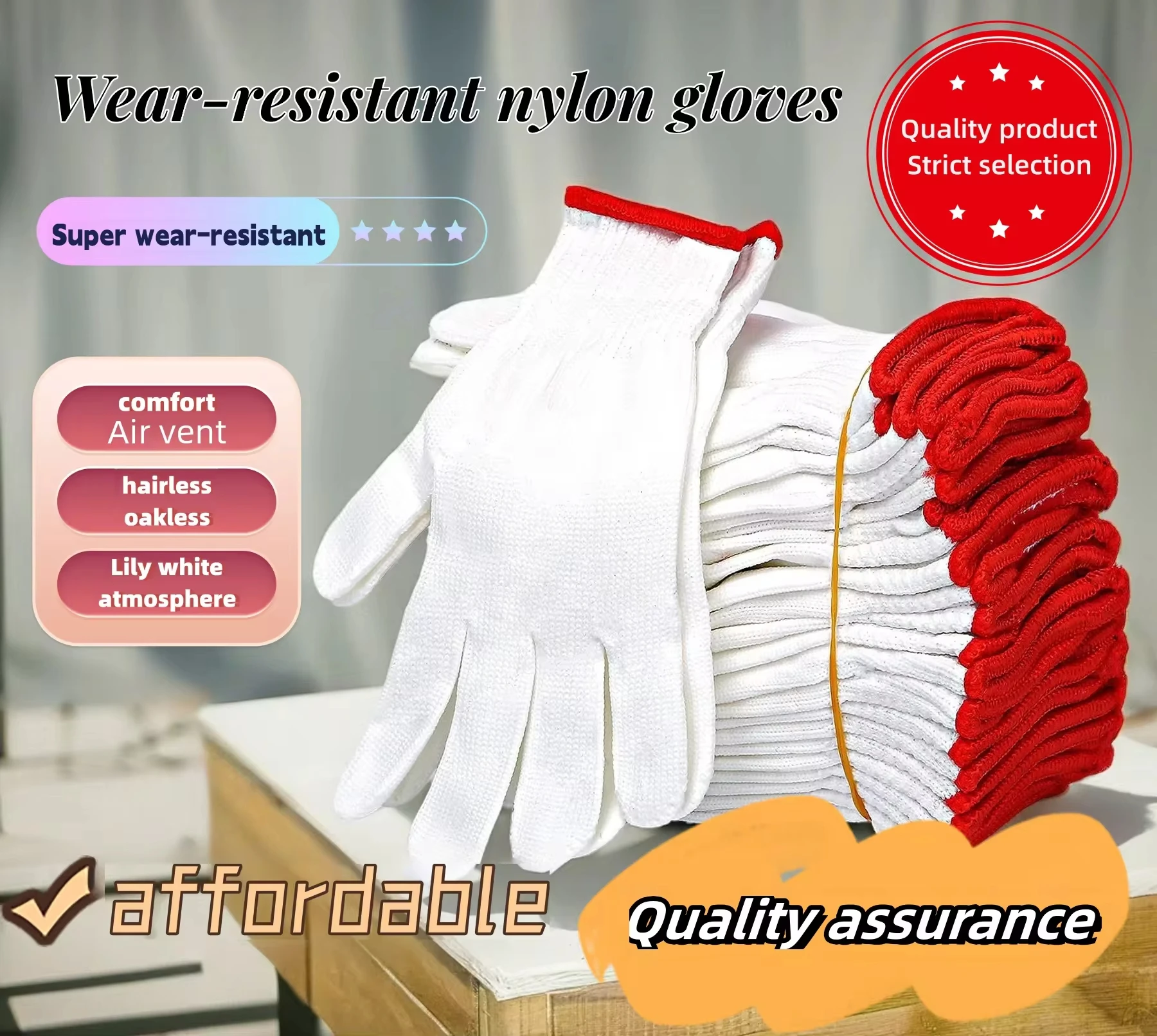 Guantes Blancos De Poliéster Unisex | Formales Y Resistentes Al Desgaste | Para Cosplay, Magia Y Eventos | Talla única 22 Cm