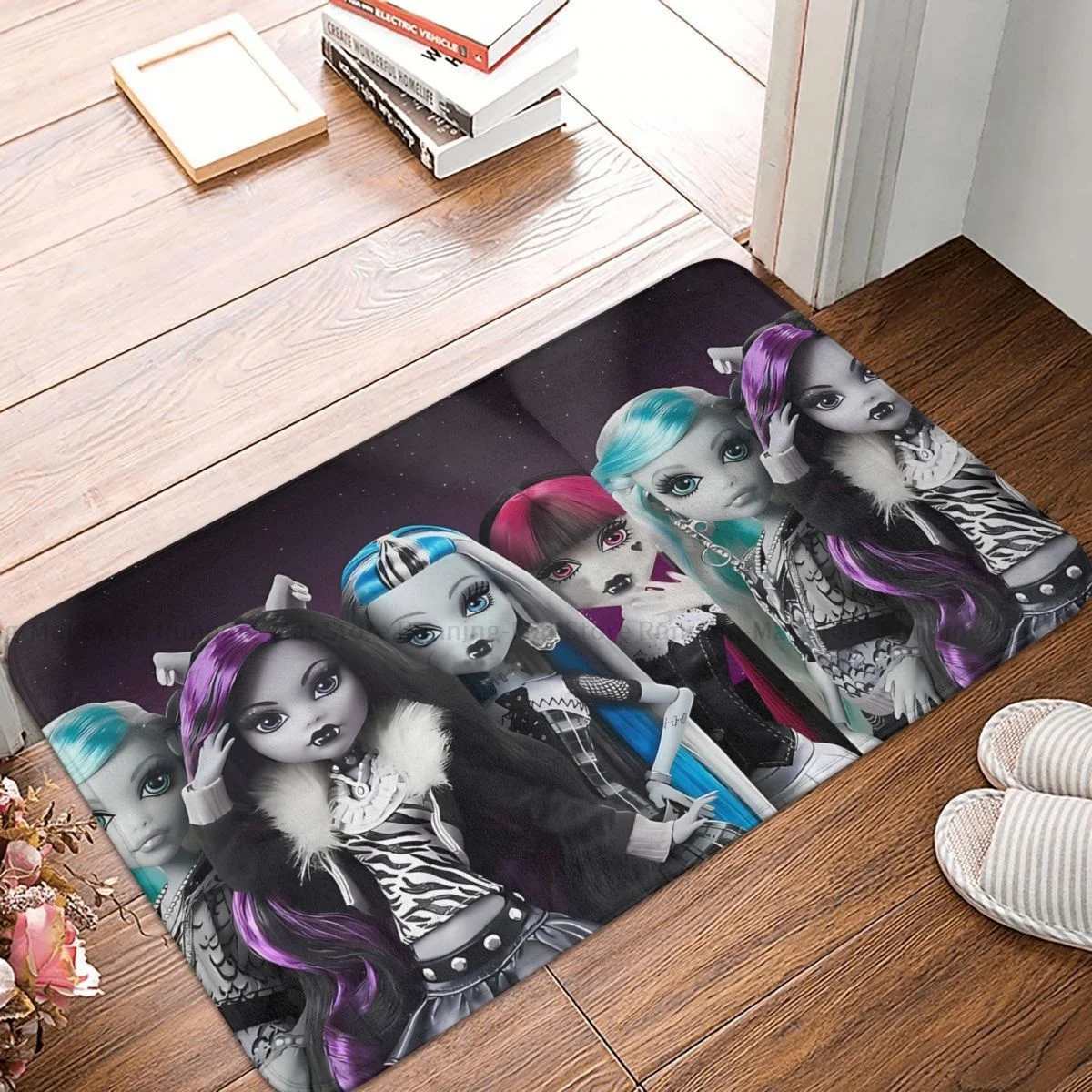 Monster High Draculaura Doll Camera Da Letto Mat Reel Drama Door Mat Soggiorno Tappeto Balcone Tappeto Decorazione Della Casa