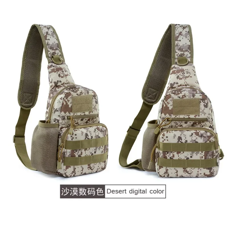 

Men's Bag Casual Cycling Crossbody Chest Single Shoulder Bag Army Camouflage Sports Outdoor Tactical Chest Bag Crossbody Bag