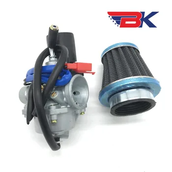 CARBURATORE CON FILTRO ARIA 2 TEMPI ETON 50CC 90CC 100CC VIPER 50 90 RXL50 RXL90 CON STARTER ELETTRICO