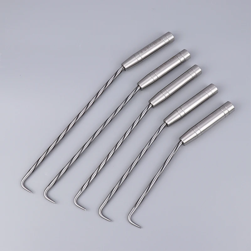 Construction Hook Thread Rebar Tie Wire Twister with Hook Stainless Steel Flexible Rotation Hand Binding Steel Bars Hand Tool