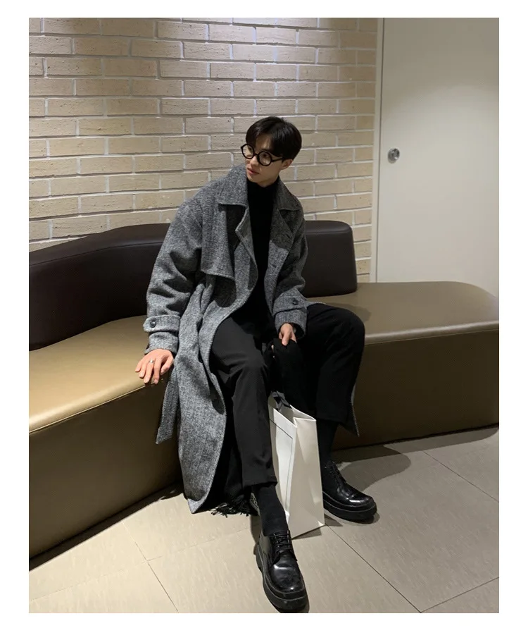 Loose Fit Woolen Coat