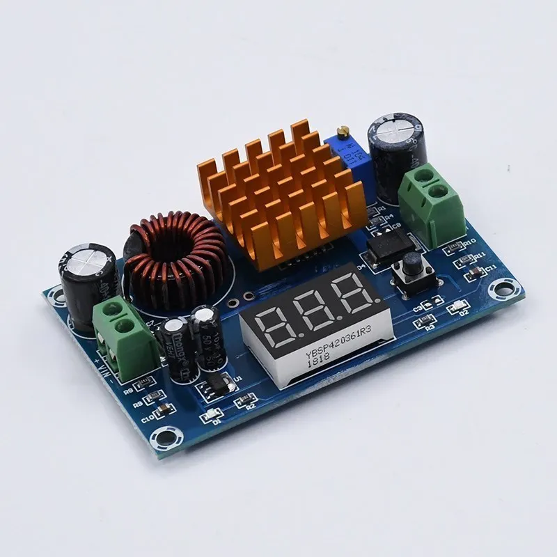 Dc 3V-35V A Dc 5V-45V Modulo Boost Voltmetro Digitale Dc-Dc Modulo Step Up Boost Converter Board 5A Potenza Regolabile Per La Tensione