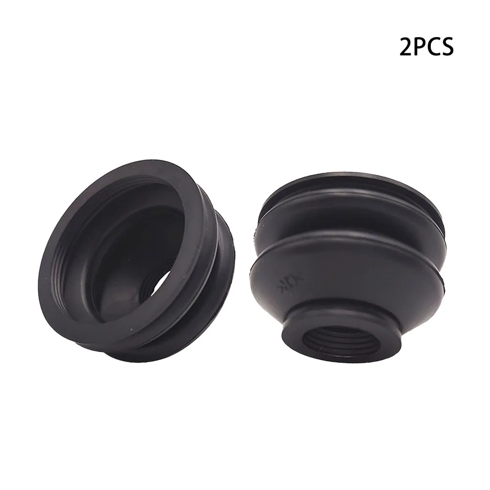 

Cover Cap Dust Boot Covers Office Outdoor Garden Indoor 2 Pcs Accessories Black Parts Replacements Rubber Universal