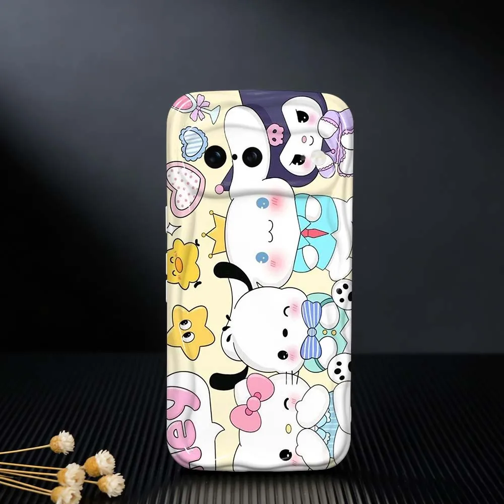 Keroppi Anime Art Wave Oil Soft Phone Case Cover
