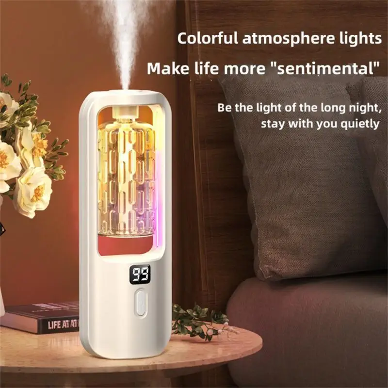 Essential Oil Diffuser Essential Oil Fragrance Expander 5gear Aroma Diffuser Fragrance Essential Oil Aromatherapy Machine Timing Air Freshener Colorful Light Living Bedroom Toilet