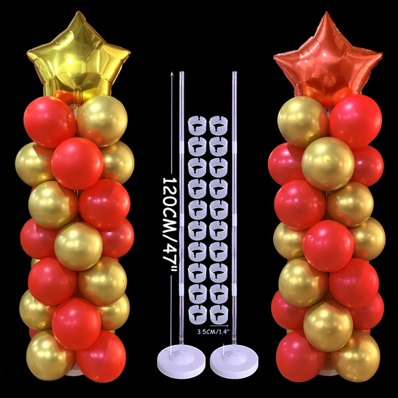 

Column Balloon Arch Kit Holder Balloons Stand Stick for Happy Birthday Party Decor Baloon Arch Wedding Party Ballon Accessories