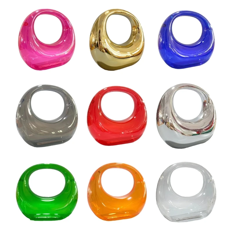 

Fashionable Clear Acrylic Bag Evening Clutch Purse Stand Out From the Crowd