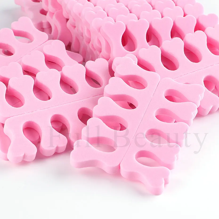 Soft Sponge Toe Separators Flexible Fingers Foots Divider Gel UV Polish Coating Painting Nail Art Tools Accessories