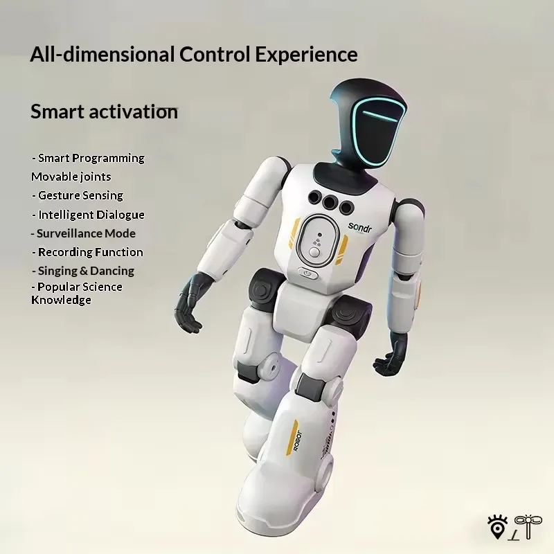 Robot Tank Télécommandé Gestuel Programmable Articulé Jouet Enfant