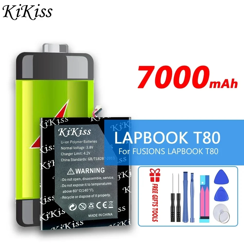 

7000mAh KiKiss Powerful Battery TH133C-YD For FUSIONS LAPBOOK T80