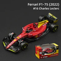 Bburago 1:43 2022 Ferrari F1-75 F1 Formula Racing Car Static Simulation Diecast Alloy Model Car 2