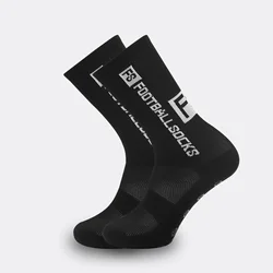 Enhanced Sports Grip Socks - Anti - Slip Silicone for Football, Soccer, and Cycling (Black)