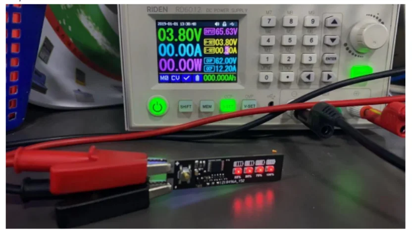 1S 2S 3S 4S Einzelne 3,7 V 18650 Lithium-Batterie Kapazität Lade Anzeige Modul Prozent leistungsstand Tester LED Display Board – Detail 7