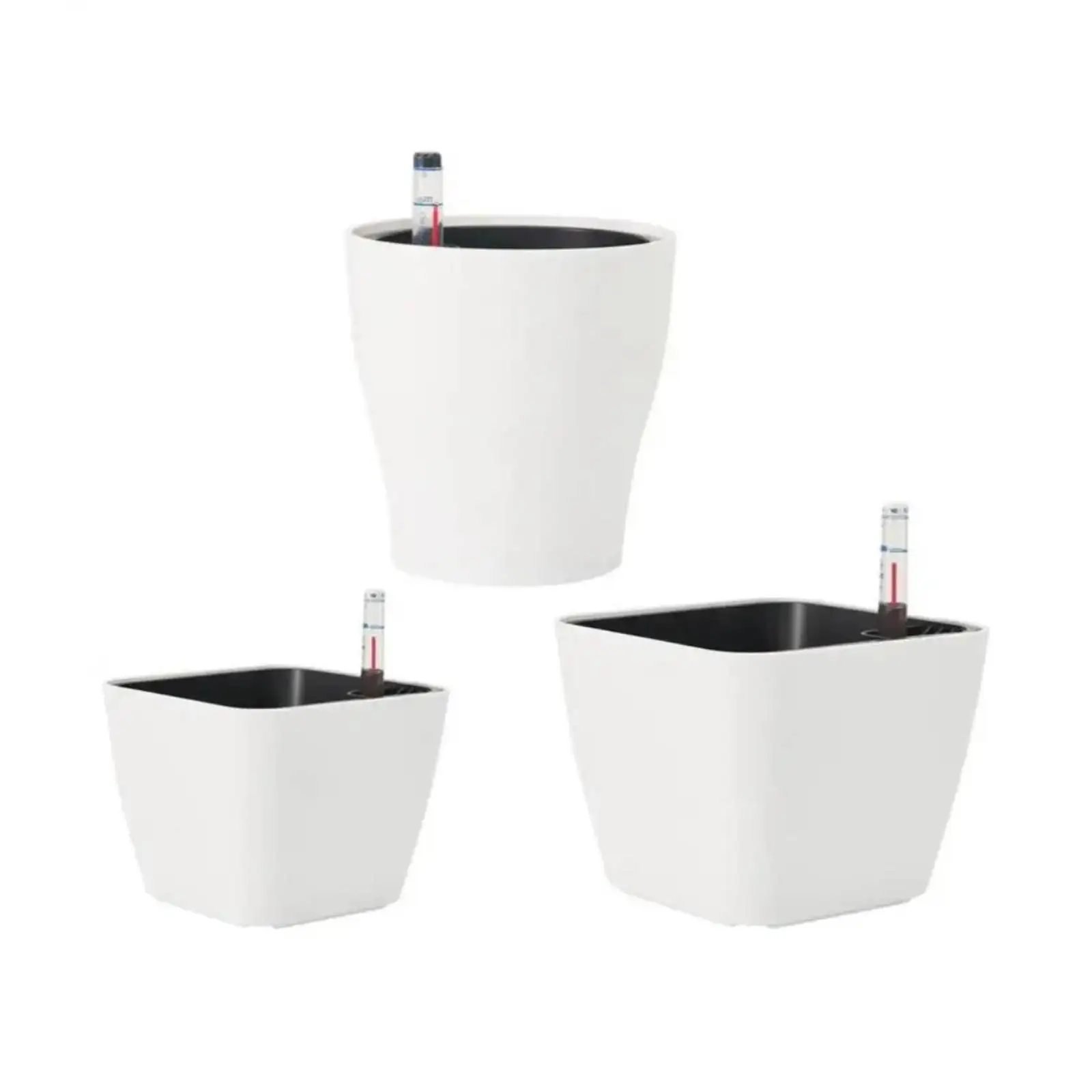 Self Watering Plant Pot with Water Level Indicator Automatic Water Absorption Flower Pot for Home Garden Bonsai Plants Tools