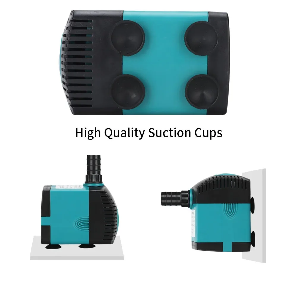 Aisitin Aquarium Tauch pumpe Niedrigwasser pumpe für Aquarium Boden filter Stumm saug Exkrement wechsel Boden Saugpumpe